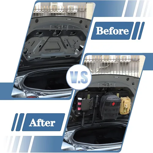 Miniatura 5 de HAPPYHORSE Bolsa de almacenamiento para tapa de maletero de automóvil compatible con Mazda MX-5 NC RF Miata 2016-2023, tela Oxford montada