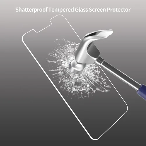 Miniatura 5 de Deara ArmorPro 9H+ Protector de pantalla de vidrio templado para iPhone 14 Plus/iPhone 13 Pro Max [6.7 pulgadas], compatible con fundas