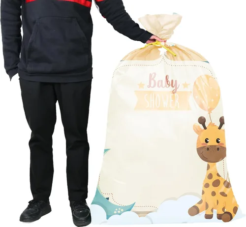Miniatura 3 de BeeGreen Bolsa de regalo para envolver, extra grande de 55 pulgadas de alto x 40 pulgadas de ancho para regalos jumbo, bolsa de mudanza gigante