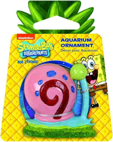 Miniatura 7 de Penn-Plax Nickelodeon Spongebob Squarepants Decoración de Resina - Autobús de Fondo de Bikini - para Acuarios y Peceras (SBR60) Naranja