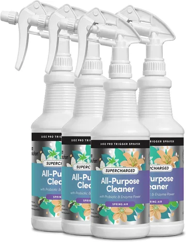 Miniatura 14 de Clean Revolution Suministro de repuesto para limpiador de superficies múltiples, no tóxico, ecológico y a base de plantas, listo para usar, lavanda