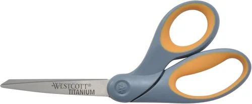 Miniatura 7 de Westcott - Tijeras de punta fina con hojas de titanio para manualidades, costura y más, 6.3 cm