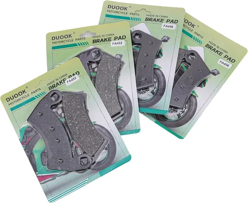 Miniatura 8 de Pastillas de freno delanteras y traseras para Ranger XP 1000 2018-2023, Polaris General 1000 2016-2020, Crew XP 1000 2019-2020, Ranger Crew 570 RZR