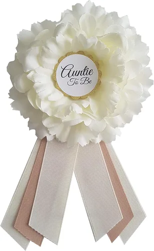 Banda para mamá y papá para ser Pin | Banda y ramillete para baby shower | Hecho a mano en Estados Unidos