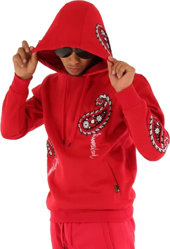 Miniatura 2 de SCREENSHOT Sudadera con capucha 3202 de forro polar urbano para hombre, parche bordado de grafiti, sudadera con capucha
