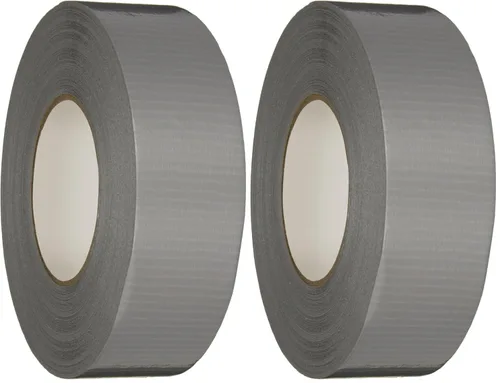 Miniatura 7 de Cinta para conductos de grado industrial de tela revestida de polietileno Nashua, 11 milésimas de grosor, 55 m de largo, 48 mm de ancho, Blanco, 1