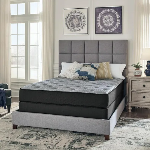 Miniatura 9 de Diseño de firma de Ashley - Colchón híbrido de 10 pulgadas tamaño individual Comfort Plus con soporte lumbar, espuma viscoelástica de gel, libre
