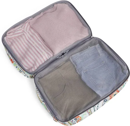 Miniatura 3 de Vera Bradley Bolso de lona plano Lay para mujer