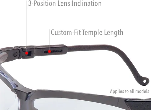 Miniatura 3 de Uvex por Honeywell Genesis - Lentes de seguridad con revestimiento antivaho Uvextreme