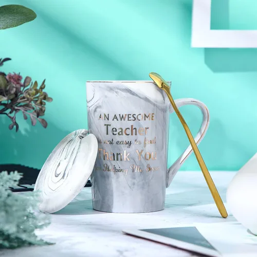 Miniatura 7 de Geiserailie Regalo de agradecimiento para profesores para mujeres, divertido taza de café de graduación de agradecimiento para profesores, taza