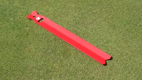 Miniatura 5 de DP GOLF Velocímetro compatible con USGA Stimpmeter Green Speeds Extensor de rango de rampa de colocación Azul