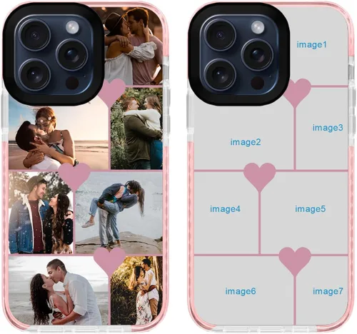 Miniatura 19 de Funda personalizada para iPhone 12 Pro Max, funda personalizada con collage de fotos con múltiples imágenes, funda de teléfono personalizada