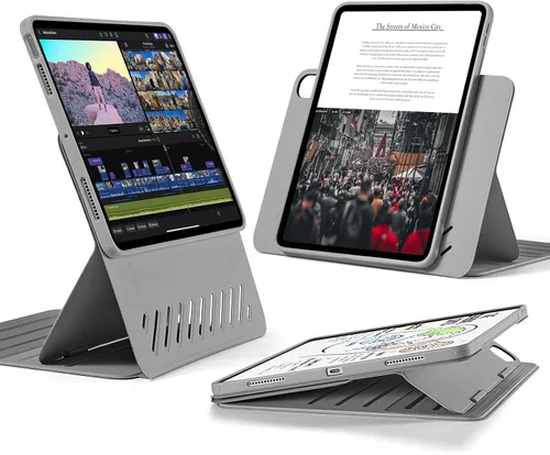 Miniatura 9 de ESR Funda para iPad A16, Funda para iPad de 11ª/10ª Generación (2025/2022), Cubierta Magnética Extraíble, Soporte Ajustable Vertical/Horizontal