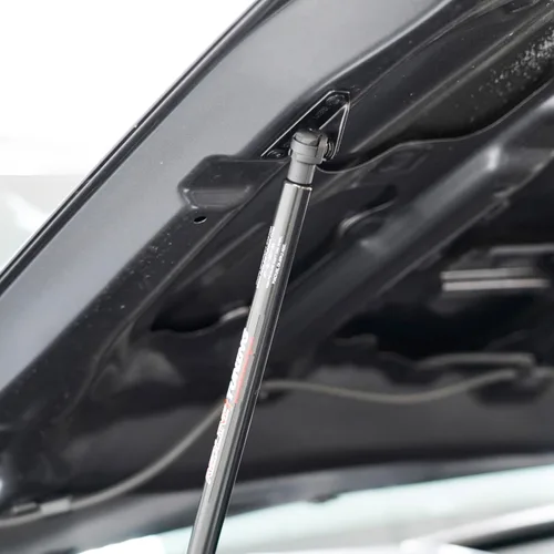 Miniatura 6 de Redline Tuning 21-27015-02 sistema de cofre de elevación rápida para Toyota Tacoma - Con revestimiento negro y revestimiento antipolvo negro Hood