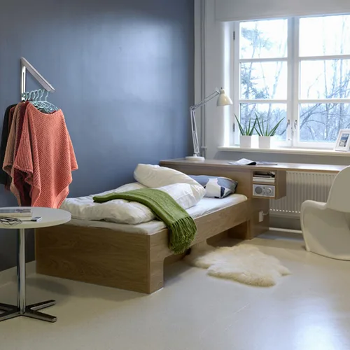 Miniatura 4 de Percha plegable para ropa montada en la pared para interiores y exteriores, de aluminio, para ahorrar espacio, soporte para ropa, diseño delgado