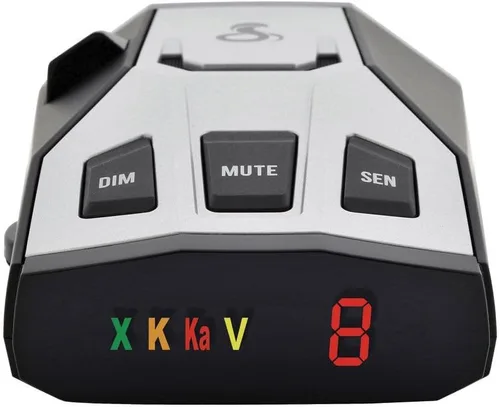 Cobra RAD 350 Detector de Radar Láser - Largo alcance, filtro de alarma falsa, pantalla OLED, negro