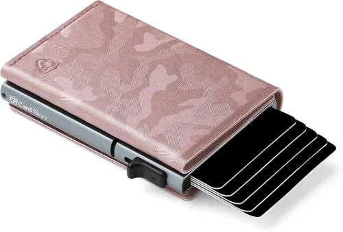 Card Blocr Plus clip para sujetar dinero, billetera de aluminio con bloqueo, delgada, tipo portafolio, para protección de la identidad, minimalista,