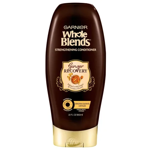 Miniatura 8 de Garnier Hair Care Whole Blends - Acondicionador fortalecedor de recuperación de jengibre, 12.5 onzas líquidas