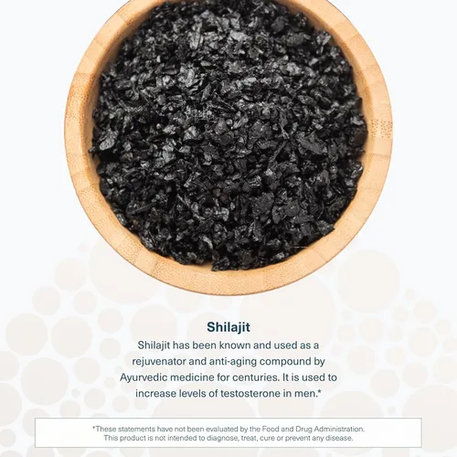 Miniatura 5 de Youtheory Shilajit para hombre - Cápsulas de Shilajit con extracto de PrimaVie - Apoya el alivio del estrés, el crecimiento muscular y la salud ósea