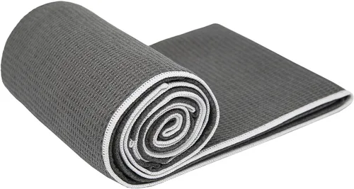 Shandali Toalla de yoga caliente – tamaño esterilla, microfibra, súper absorbente, antideslizante, sin lesiones, 24 x 72 pulgadas – La mejor toalla