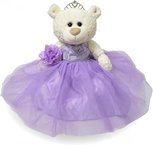Miniatura 12 de KINNEX COLLECTIONS SINCE 1997 20" Quince Anos Quinceanera Last Doll Osito de peluche con vestido (pieza de centro) ~ ARC16831-4 (azul bebé)