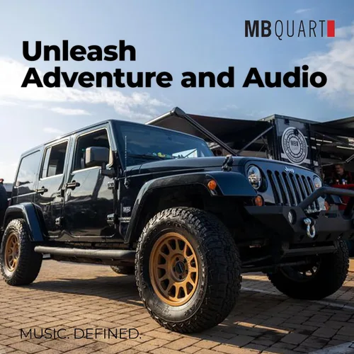 Miniatura 3 de MB Quart JE1-169SB Kit de montaje de barra de sonido de altavoz trasero hecho para Jeep Wrangler (JL) y Jeep Gladiator (JT), paquete de audio