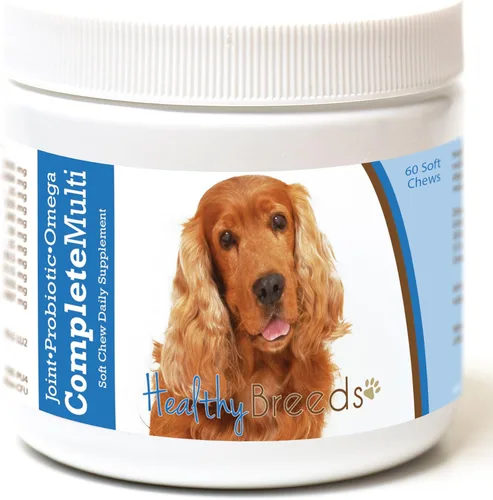 Miniatura 53 de Healthy Breeds Pug todo en uno multivitamínico suave masticable 60
