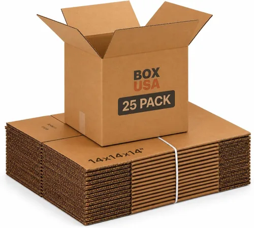 Miniatura 13 de BOX USA Cajas de envío pequeñas de 30,5 cm x 30,5 cm x 30,5 cm Paquete de 25 - Caja de cartón corrugado para mudanza, envío, embalaje, envasado