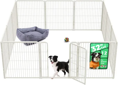 Miniatura 71 de FXW Homeplus Unleashed Corralito para Perros de Interior - Juego Sin Estrés y Seguro, Resistente de 24 Pulgadas 4 Paneles Corral para Cachorros