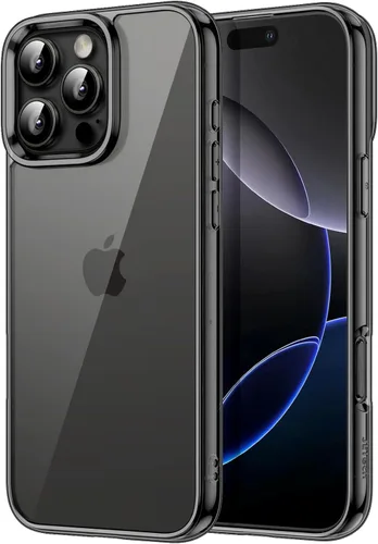 Miniatura 21 de JETech - Funda para iPhone 16e de 15,5 cm 2025, cubierta a prueba de golpes sin amarillamiento, parte trasera transparente antiarañazos