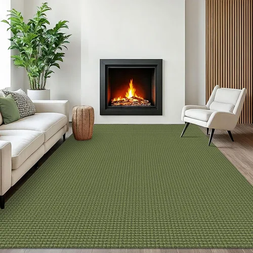 Miniatura 90 de EARTHALL Alfombra de pasillo 3x14 pies, alfombras lavables extra largas para pasillos, tejidas, antideslizante, alfombra trenzada para entrada