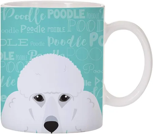 Miniatura 53 de Taza de café de cerámica con diseño de raza de perro de 11 oz (Border Collie)
