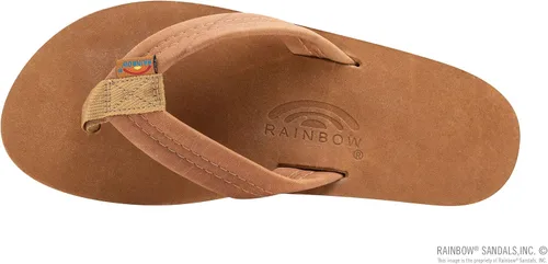Miniatura 3 de Rainbow Sandals Cuero de lujo para hombre, soporte de arco de una sola capa