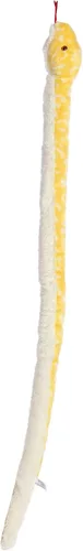 Miniatura 3 de Aurora Playful Snake Albino Birmano Python - Diseños llamativos - Diversión versátil - Amarillo 50 pulgadas