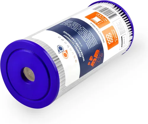 Miniatura 6 de Aquaboon, cartucho de filtro de agua para sedimentos plegados de 5 micrones, 10 x 4.5 - Reemplazo de filtro de agua para toda la casa - Filtros