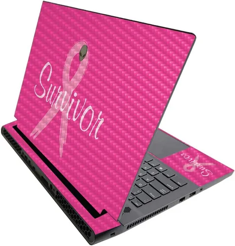 Miniatura 274 de MightySkins - Skin brillante con purpurina para Alienware M17 R3 (2020) y M17 R4 (2021) - Diversión de los años 90 Acabado duradero con purpurina