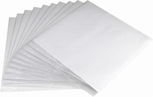 Miniatura 4 de MCS Álbum de recortes de tela expandible de 10 páginas con cubierta de apertura de fotos y páginas de 8 x 8 pulgadas, 9.6 x 8.5 pulgadas, negro