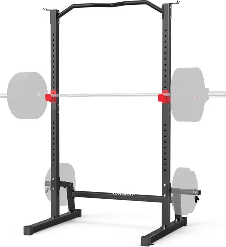 Power Cage Rack ajustable en altura para sentadillas, gimnasio en casa, torre de energía multifunción para dominadas, soporte de entrenamiento de