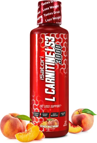 Miniatura 10 de iSatori L-Carnitina LS3 3000, L-Carnitina Líquida con Acetil L-Carnitina, L-Carnitina L-Tartrato, Pre Entreno Sin Estimulantes, Bajas Calorías, Sin