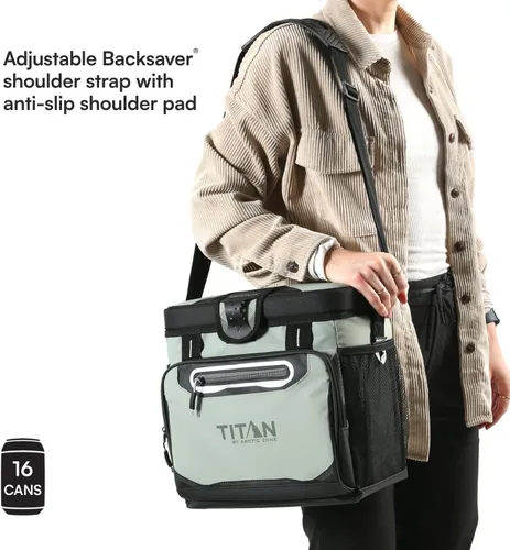 Miniatura 6 de Titan by Arctic Zone Deep Freeze Cooler - Enfriador de cuerpo duro sin cremallera, aislamiento de congelación profunda, forro de cuerpo duro