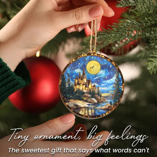 Miniatura 5 de GEEMBI Regalos de fantasía de Navidad para mujeres y hombres – Adornos de Navidad de atrapasoles 2025 – Decoración de fantasía de noche mágica