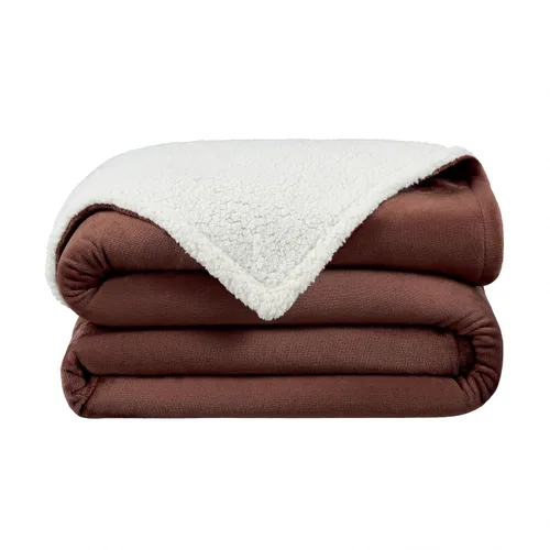 Miniatura 11 de Arkwright - Manta de forro polar, mullida, cálida, reversible, suave, para el hogar, sofá, cama, camping y viajes, 90 x 90 pulgadas, Queen