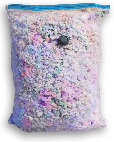 Espuma viscoelástica triturada de alta densidad, relleno para relleno, tapicería, almohadas, manualidades, bolsas de frijoles, sillas, sofá, camas