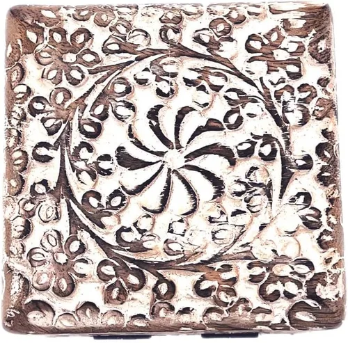 Miniatura 3 de Organizador de joyas antiguas de madera de mango Joyero de madera de mango para mujer, solución de almacenamiento decorativa con diseño elegante