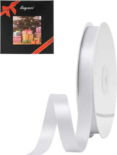 Miniatura 28 de LIUYAXI Cinta de Satén Dorada de Doble Cara 1/4" X 50 Yardas, Cintas Perfectas para Manualidades, Envoltura de Regalos, Fabricación de Lazos y Más