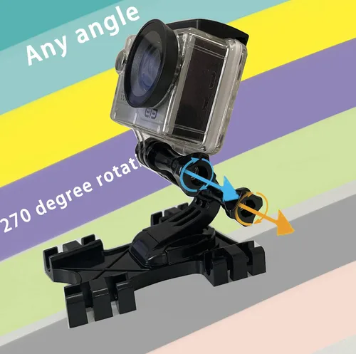 Miniatura 4 de Soporte de valla compatible con iPhone Mevo Start y otras cámaras de acción para softbol, tenis, béisbol, fútbol, red / cadena de enlace