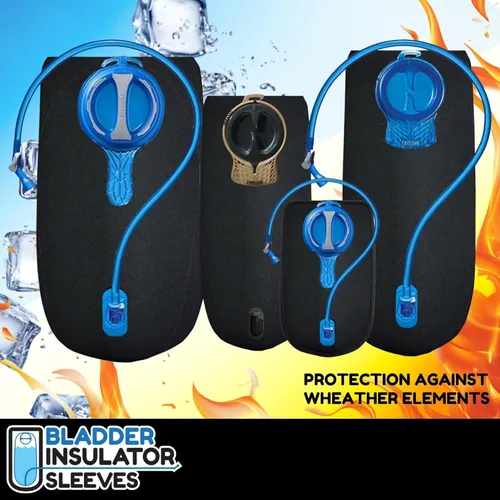 Miniatura 2 de Los aisladores de vejiga son compatibles con los depósitos de hidratación Camelbak Negro