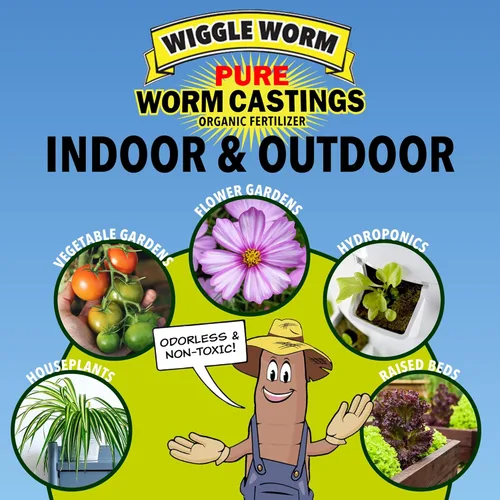 Miniatura 7 de Wiggle Worm Soil Builder - Humus de lombriz orgánico, 4.5 lb
