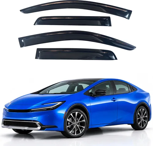 Miniatura 123 de Visor para ventana IG para Hyundai Venue 2020-2023, protector contra la lluvia, adhesivo extra duradero, deflector de viento para lado