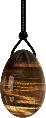 Miniatura 16 de Huevo Yoni perforado de 1.181 x 0.787 in, piedra natural, huevos de jade, bola de masaje de cristal, herramientas de ejercicio Kegel, huevos